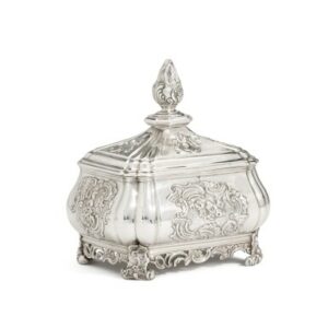 Boîte à tabac en argent – Rudolph Sondag, Rotterdam, 1763